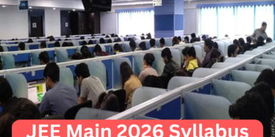 JEE Main 2026 Syllabus